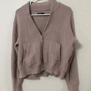 Simply Vera Vera Wang Taupe Cardigan